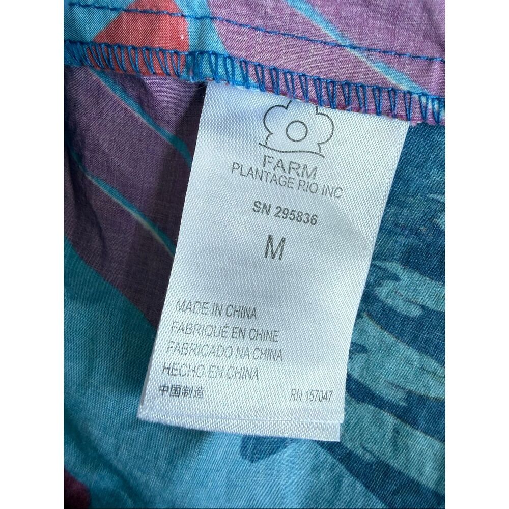 Farm Rio Rainbow Macaw Mini Dress $198 M - Picture 10 of 13